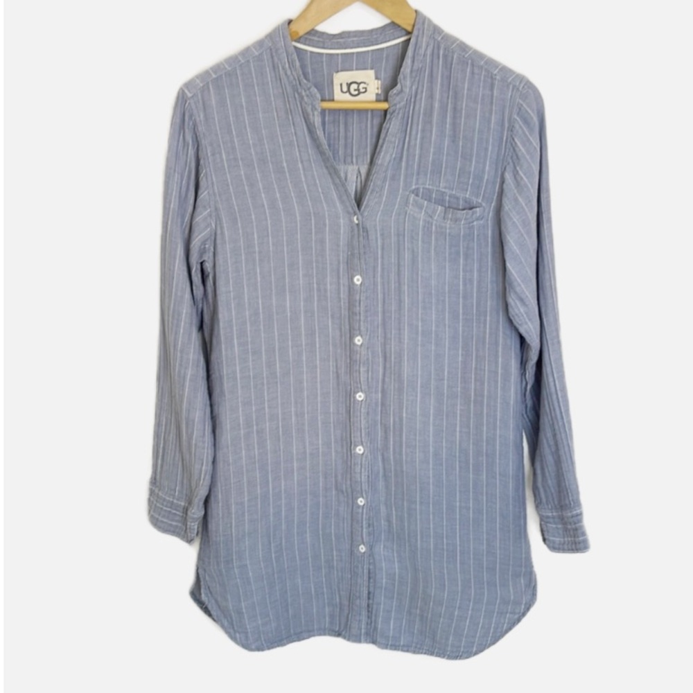 UGG Vivian Striped sleep shirt S